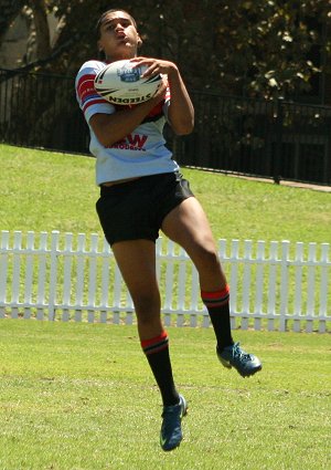 Cronulla SHARKS v WA reds SG Ball action (Photo's : ourfootymedia)