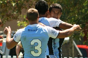 Cronulla SHARKS v WA reds SG Ball action (Photo's : ourfootymedia)