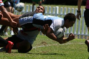 Rodney Moefaauo - Cronulla SHARKS v WA reds SG Ball action (Photo's : ourfootymedia)