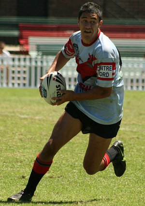 Cronulla SHARKS v WA reds SG Ball action (Photo's : ourfootymedia)