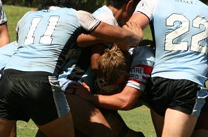 Cronulla SHARKS v WA Reds SG Ball action (Photo's : ourfootymedia)