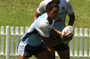 Cronulla SHARKS v WA Reds SG Ball action (Photo's : ourfootymedia)