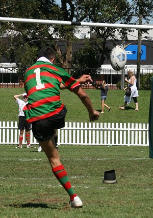Brad Kheirallah converts the try - South Sydney v St. George SG Ball round 3 action (Photo's : ourfootymedia)