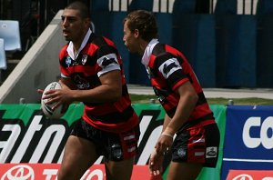 Cronulla v Nth Sydney SG Ball rnd5 action (Photo's : ourfootymedia)