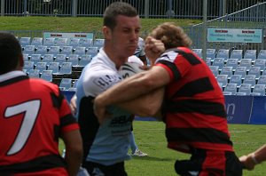 Cronulla SHARKS v Nth Sydney BEARS SG Ball rnd5 action (Photo's : ourfootymedia)