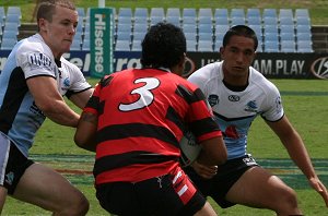 Cronulla SHARKS v Nth Sydney BEARS SG Ball rnd5 action (Photo's : ourfootymedia)