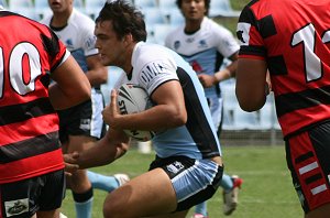 Cronulla SHARKS v Nth Sydney BEARS SG Ball rnd5 action (Photo's : ourfootymedia)