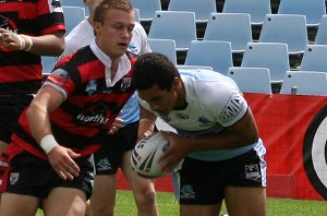 Cronulla SHARKS v Nth Sydney BEARS SG Ball rnd5 action (Photo's : ourfootymedia)