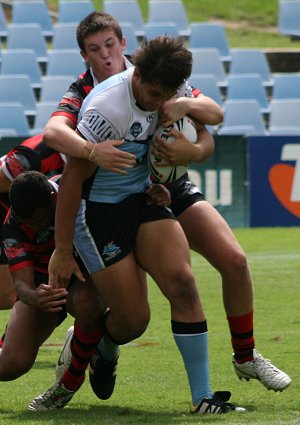 Cronulla SHARKS v Nth Sydney BEARS SG Ball rnd5 action (Photo's : ourfootymedia)