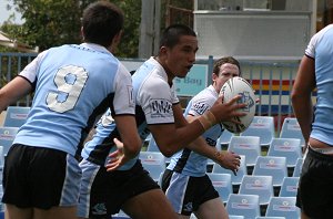 Cronulla SHARKS v Nth Sydney BEARS SG Ball rnd5 action (Photo's : ourfootymedia)