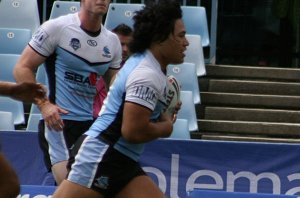 Cronulla SHARKS v Nth Sydney BEARS SG Ball rnd5 action (Photo's : ourfootymedia)