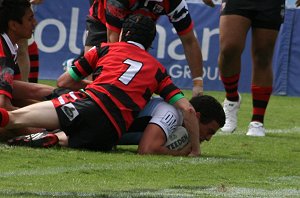 Cronulla SHARKS v Nth Sydney BEARS SG Ball rnd5 action (Photo's : ourfootymedia)