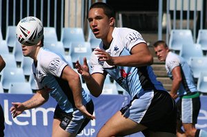 Cronulla SHARKS v Illawarra STEELERS SG Ball rnd 6 ACTION (Photo's : ourfootymedia)