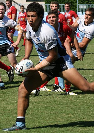 Cronulla SHARKS v Illawarra STEELERS SG Ball rnd 6 ACTION (Photo's : ourfootymedia)