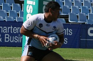 Cronulla SHARKS v Illawarra STEELERS SG Ball rnd 6 ACTION (Photo's : ourfootymedia)