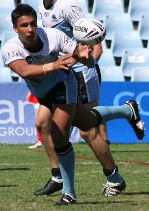 Cronulla SHARKS v Illawarra STEELERS SG Ball rnd 6 ACTION (Photo's : ourfootymedia)