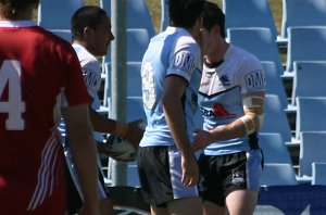 Cronulla SHARKS v Illawarra STEELERS SG Ball rnd 6 ACTION (Photo's : ourfootymedia)