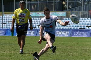 Cronulla SHARKS v Illawarra STEELERS SG Ball rnd 6 ACTION (Photo's : ourfootymedia)