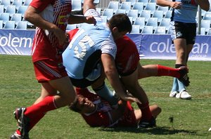 Cronulla SHARKS v Illawarra STEELERS SG Ball rnd 6 ACTION (Photo's : ourfootymedia)