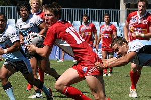 Cronulla SHARKS v Illawarra STEELERS SG Ball rnd 6 ACTION (Photo's : ourfootymedia)