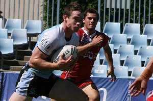 Cronulla SHARKS v Illawarra STEELERS SG Ball rnd 6 ACTION (Photo's : ourfootymedia)