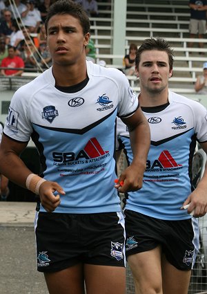 Roosters v Sharks SG Ball rnd 7 action (Photo's : ourfootymedia)