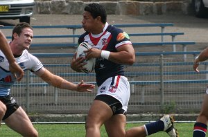 Sydney ROOSTERS v Cronulla SHARKS SG Ball rnd 7 action (Photo's : ourfootymedia)