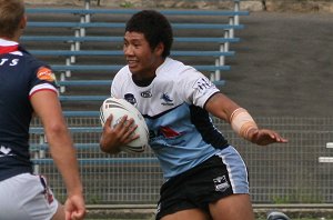 Sydney ROOSTERS v Cronulla SHARKS SG Ball rnd 7 action (Photo's : ourfootymedia)