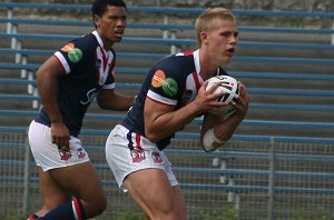 Sydney ROOSTERS v Cronulla SHARKS SG Ball rnd 7 action (Photo's : ourfootymedia)