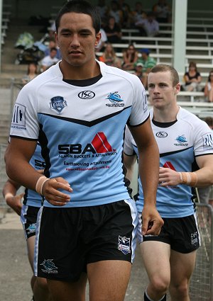 Roosters v Sharks SG Ball rnd 7 action (Photo's : ourfootymedia)