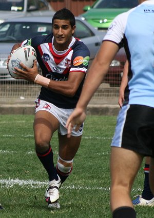 Sydney ROOSTERS v Cronulla SHARKS SG Ball rnd 7 action (Photo's : ourfootymedia)