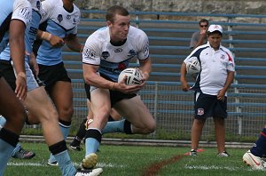 Sydney ROOSTERS v Cronulla SHARKS SG Ball rnd 7 action (Photo's : ourfootymedia)