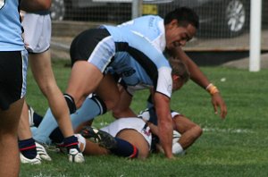 Sydney ROOSTERS v Cronulla SHARKS SG Ball rnd 7 action (Photo's : ourfootymedia)