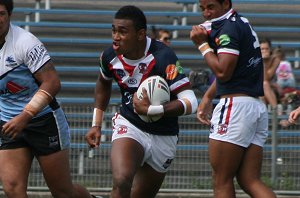 Sydney ROOSTERS v Cronulla SHARKS SG Ball rnd 7 action (Photo's : ourfootymedia)