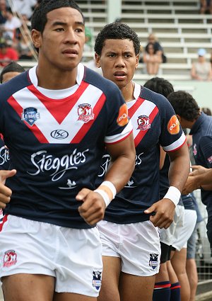 Roosters v Sharks SG Ball rnd 7 action (Photo's : ourfootymedia)