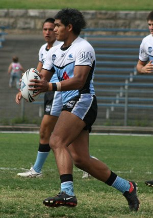 Roosters v Sharks SG Ball rnd 7 action (Photo's : ourfootymedia)