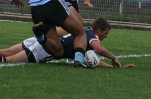 Roosters v Sharks SG Ball rnd 7 action (Photo's : ourfootymedia)