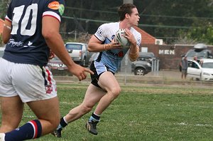 Roosters v Sharks SG Ball rnd 7 action (Photo's : ourfootymedia)