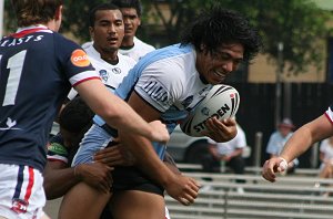 Sydney ROOSTERS v Cronulla SHARKS SG Ball rnd 7 action (Photo's : ourfootymedia)