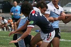 Sydney ROOSTERS v Cronulla SHARKS SG Ball rnd 7 action (Photo's : ourfootymedia)