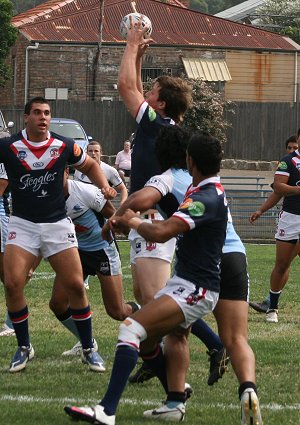 Sydney ROOSTERS v Cronulla SHARKS SG Ball rnd 7 action (Photo's : ourfootymedia)