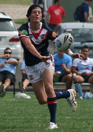 Sydney ROOSTERS v Cronulla SHARKS SG Ball rnd 7 action (Photo's : ourfootymedia)