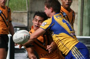 Parramatta EELS v Balmain TIGERS SG Ball Action (Photo's : ourfootymedia)