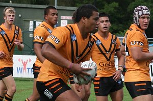 Parramatta EELS v Balmain TIGERS SG Ball Action (Photo's : ourfootymedia)