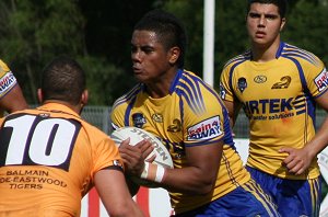 Parramatta EELS v Balmain TIGERS SG Ball Action (Photo's : ourfootymedia)