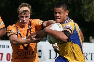 Parramatta EELS v Balmain TIGERS SG Ball Action (Photo's : ourfootymedia)