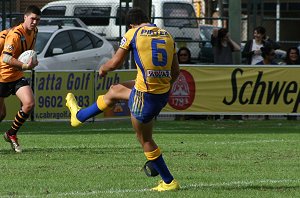 Parramatta EELS v Balmain TIGERS SG Ball Action (Photo's : ourfootymedia)