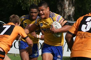 Parramatta EELS v Balmain TIGERS SG Ball Action (Photo's : ourfootymedia)