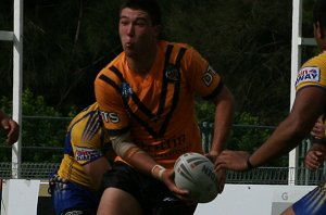 Curtis Sironen - Parramatta EELS v Balmain TIGERS SG Ball Action (Photo's : ourfootymedia)