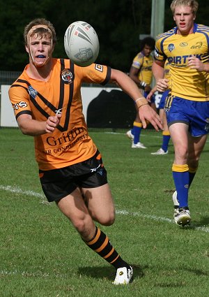 Parramatta EELS v Balmain TIGERS SG Ball Action (Photo's : ourfootymedia)